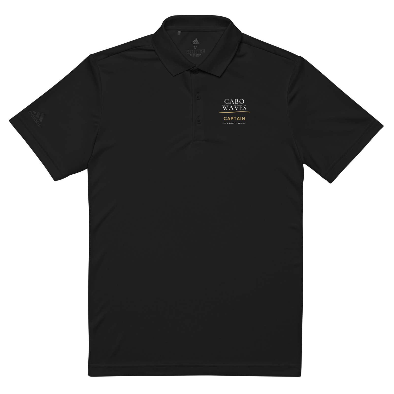 Cabo Waves Captain Adidas Polo